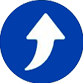 向上的